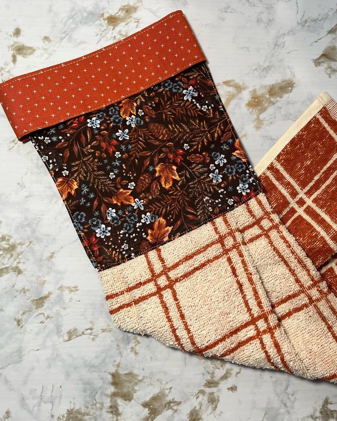 Decorative Hanging Hand Towels Fall Hand Towels Kitchen Etsy