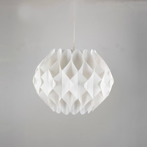 Hoyrup Butterfly Hanging Lamp Design Lars Schiøler for Hoyrup Denmark 1970s