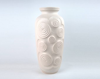XL Floor Vase by Bay-Keramik Germany 1970s OP ART