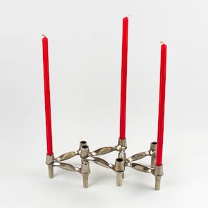 Set Vintage Candlestick Nail, Quist, BMF, Mid Century
