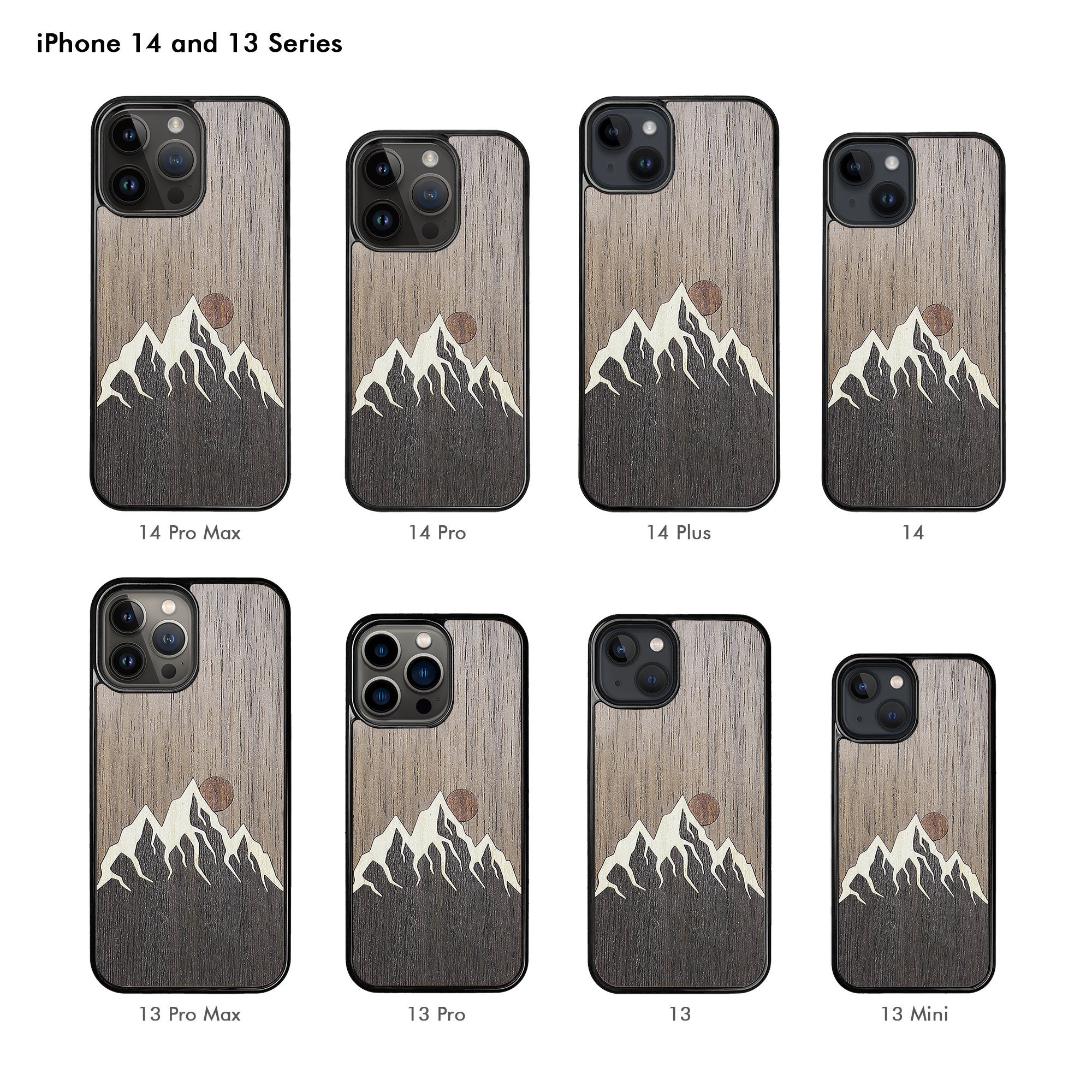 Mountain Wooden iPhone Magsafe Case 15 Pro Max 15 Plus 14 -   Louis vuitton  phone case, Iphone transparent case, Leather case