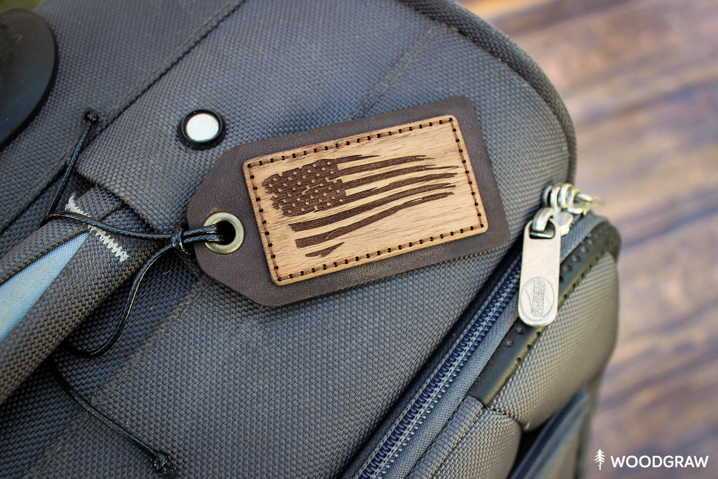 Men's Luxury Leather Luggage Tags