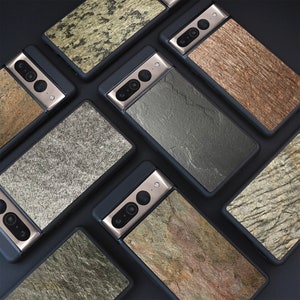 Echt Stein Pixel 9A, Pixel 9 Pro XL, Pixel 8A, Pixel 8 Pro, Pixel 7 Pro, Pixel 6A, Pixel 6, Pixel 5A 5G, Pixel 5