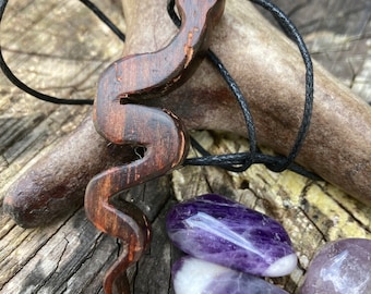 Snakewood Handmade Snake Talisman Necklace  *Free UK Delivery*