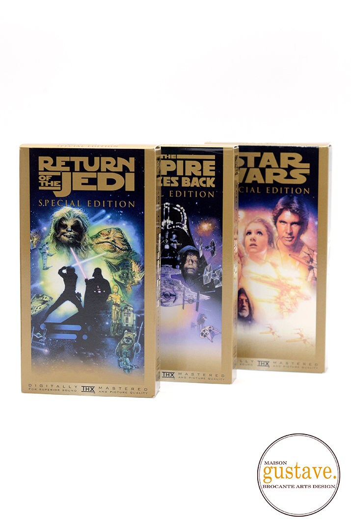 Star Wars Trilogy VHS Box Set THX Mastered 1997 - A New Hope, the