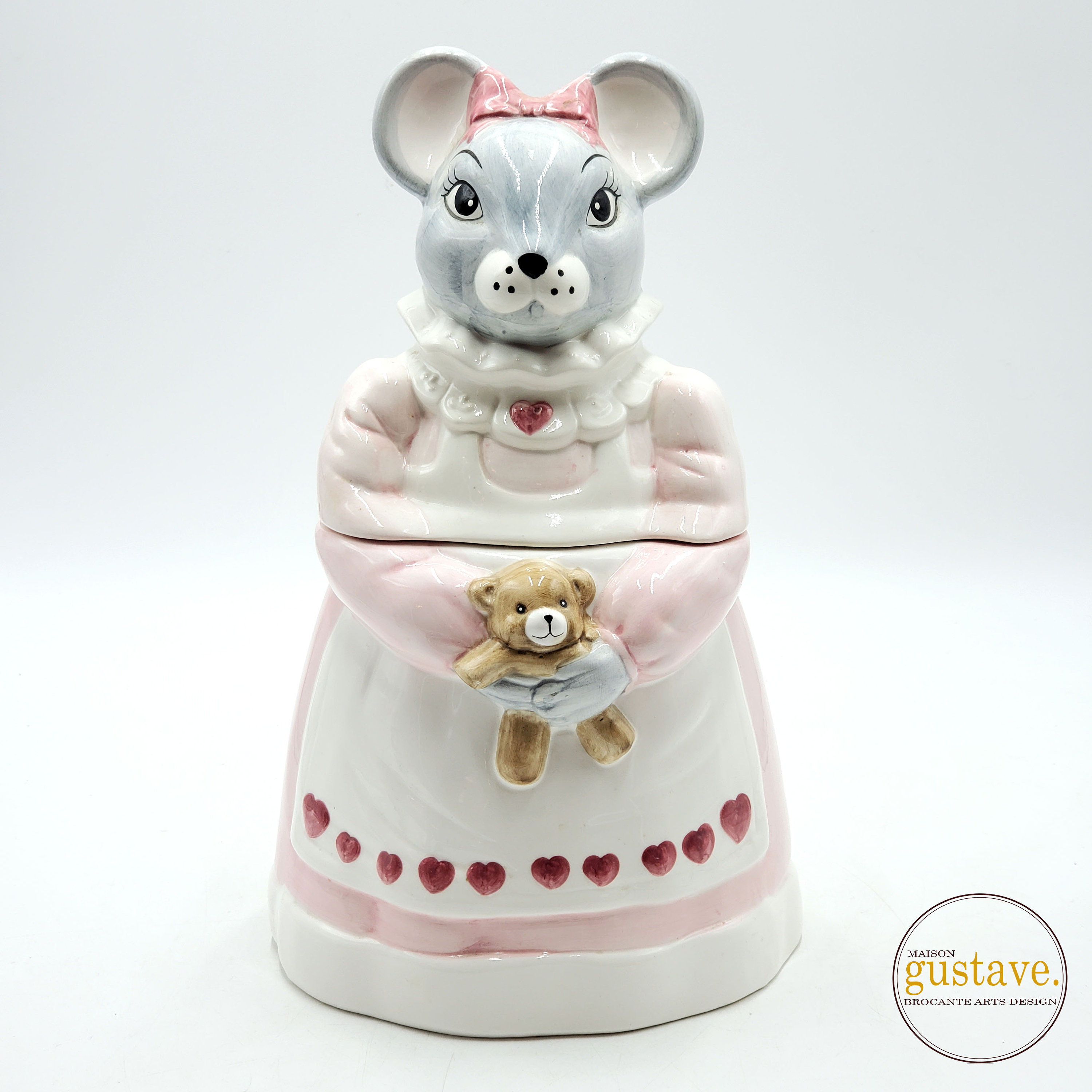 Melinda Mouse Biscuit Jar | House of Lloyd 1990 - Etsy