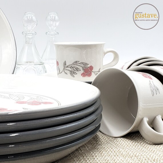 Kilncraft Collection 英国製 20ピース 食器セット 箱付き Vintage Kiln Craft for 6 | English Ceramic Dinnerware Set