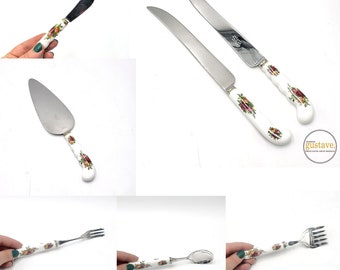 Selection of Royal Albert cutlery in fine English porcelain | Old Country Roses