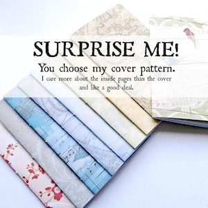 Traveler&#39;s Notebook Insert - RANDOM SURPRISE Cover - Midori Insert - Fauxdori Insert - Ready Made Insert - RM040