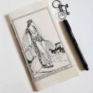 Travelers Notebook Insert, The Princess, Fauxdori Midori Insert - 9 Sizes including Regular B6 Passport Pocket A6 A7,  Fairy Tale - N637