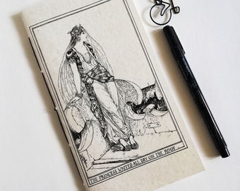 Travelers Notebook Insert, The Princess, Fauxdori Midori Insert - 9 Sizes including Regular B6 Passport Pocket A6 A7,  Fairy Tale - N637