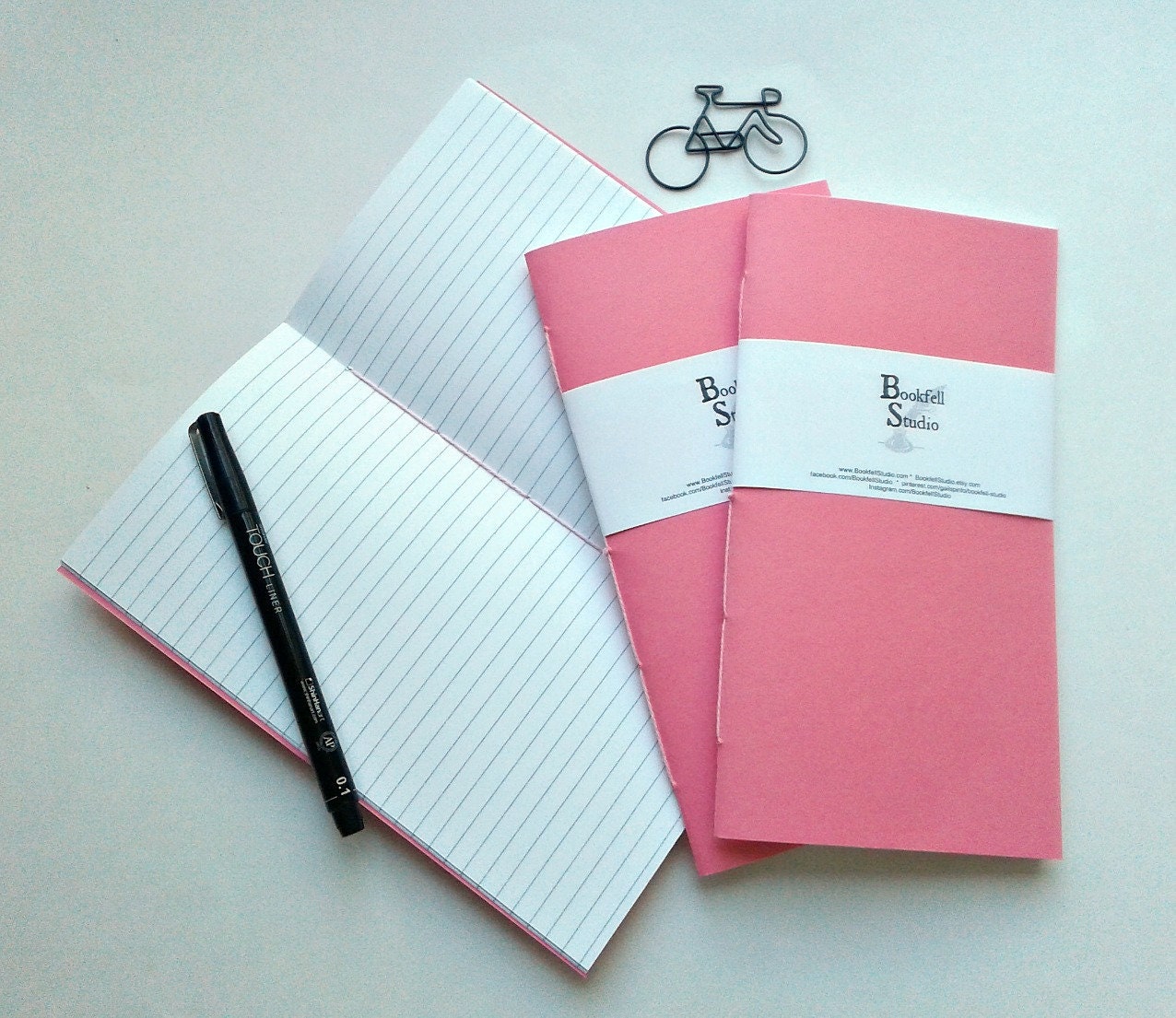 Wide Lined Travelers Notebook Insert