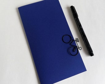 Travelers Notebook Insert - ROYAL BLUE - Midori Insert - Regular Standard Wide B6 Personal A6 Pocket Field Notes Passport Micro - N611
