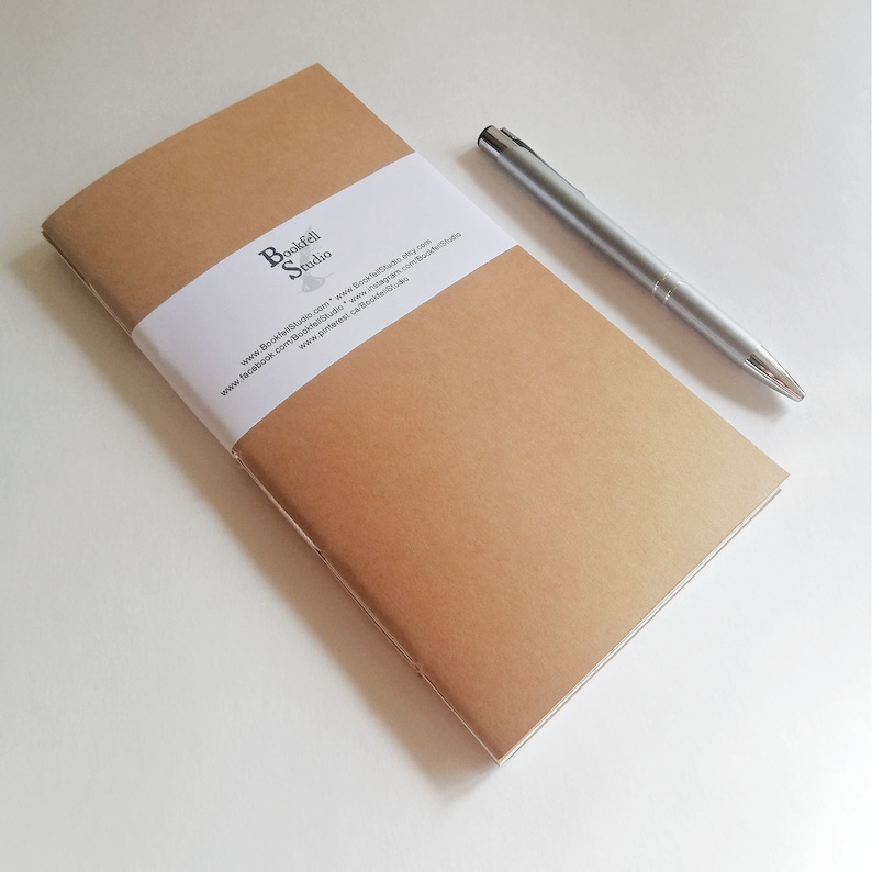 3 X Traveler's Notebook Inserts Kraft 3 Pack Bundle - Etsy Canada