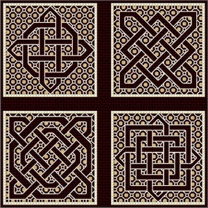 Blackwork Celtic Knot Collection