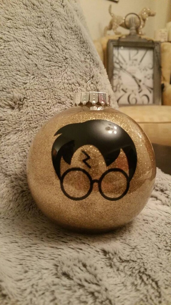 Harry Potter Babiole Arbre De Noël Arbre Décoration Or Paillettes Babiole Décoration De Noël Sapin Poudlard