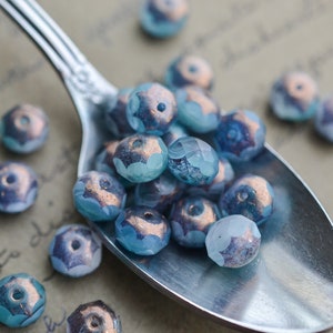 Czech Glass Beads | Picasso Beads | Boho Beads | Premium Picasso Czech Glass Beads | 12mm | 24 PCS