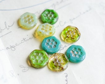 Czech Glass Beads | Picasso Beads | Boho Beads | Premium Picasso Czech Glass Beads | 12mm | 8 PCS