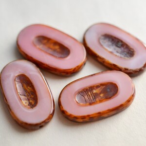Czech Glass Beads | Picasso Beads | Boho Beads | Premium Picasso Czech Glass Beads | 18mm | 2 PCS
