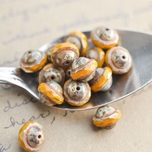 Picasso Czech Glass Beads, Czech Glass Beads, Premium Glass Beads, Jewelry Supplies, Table Cut Bead, Boho Bead, Beading and Jewelry Supplies