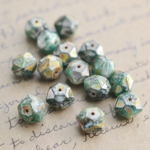 Picasso Czech Glass Beads, Czech Glass Beads, Premium Glass Beads, Jewelry Supplies, Table Cut Bead, Boho Bead, Beading and Jewelry Supplies