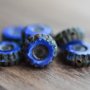Picasso Czech Glass Beads, Czech Glass Beads, Premium Glass Beads, Jewelry Supplies, Table Cut Bead, Boho Bead, Beading and Jewelry Supplies