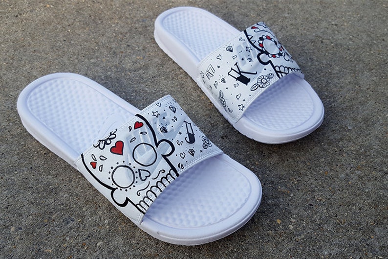 custom flip flops nike