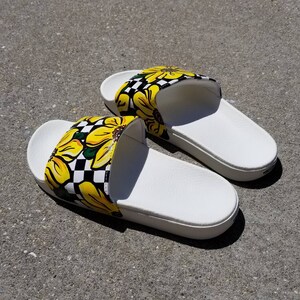 vans sunflower slides