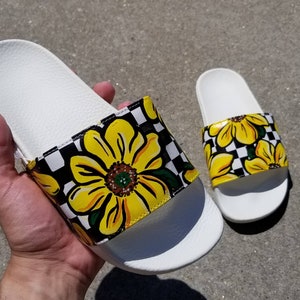vans sunflower slides