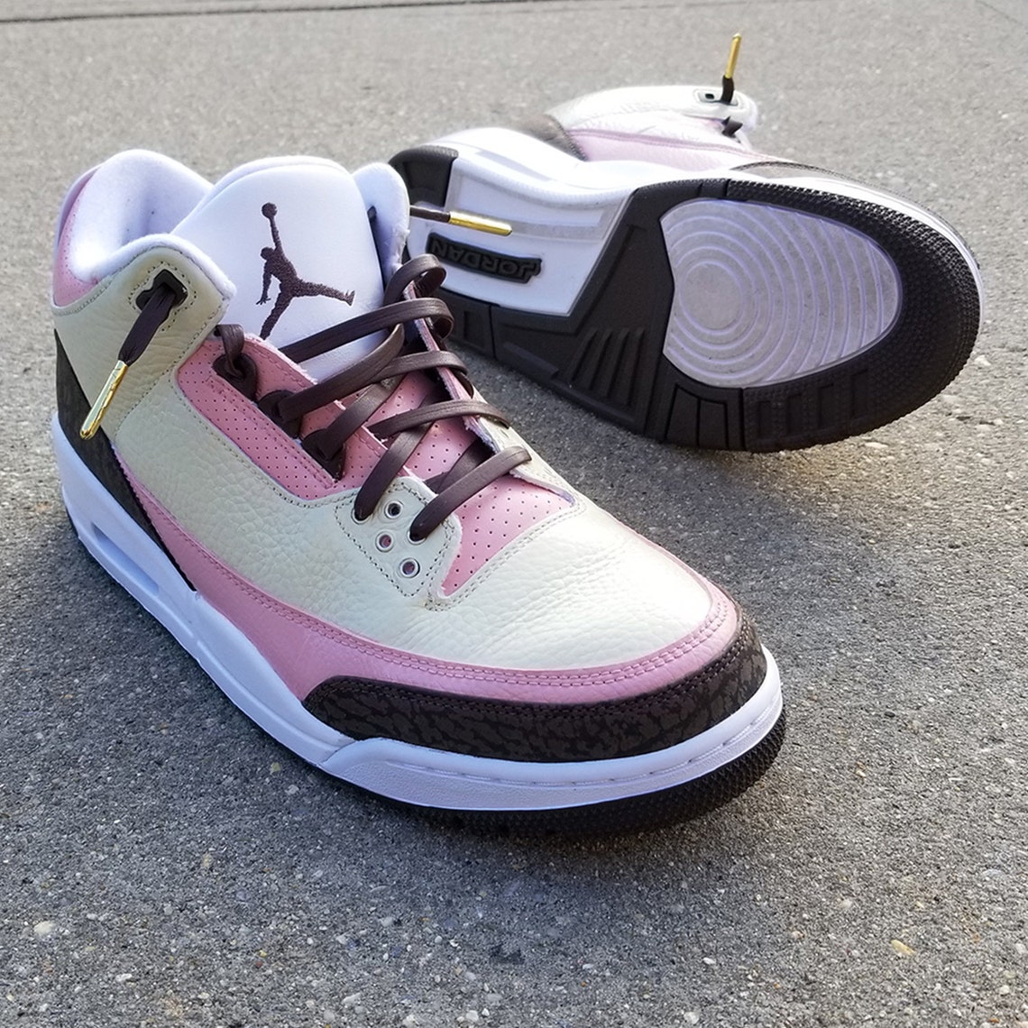 Decadent Series Custom Air Jordan 3 Neapolitan Custom | Etsy