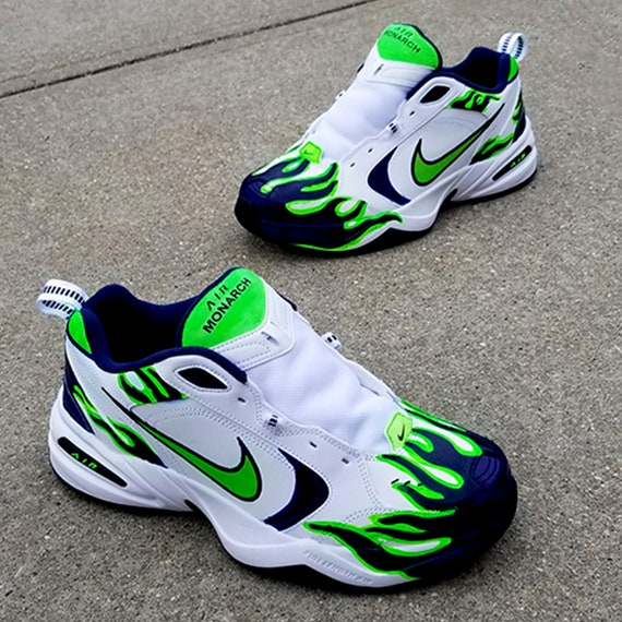 Nike Air Monarchs Benutzerdefinierte 