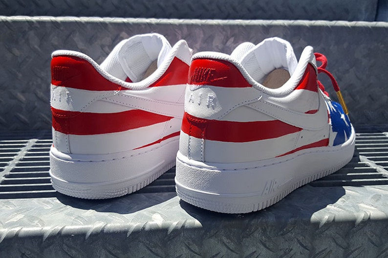 Team USA Olympic Air Force 1 Custom Sneakers AF1 | Etsy