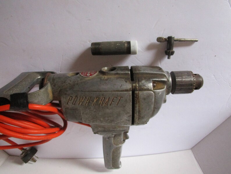 Drill / Heavy Duty / MONTGOMERY WARD Powr-Kraft /Model TPC | Etsy