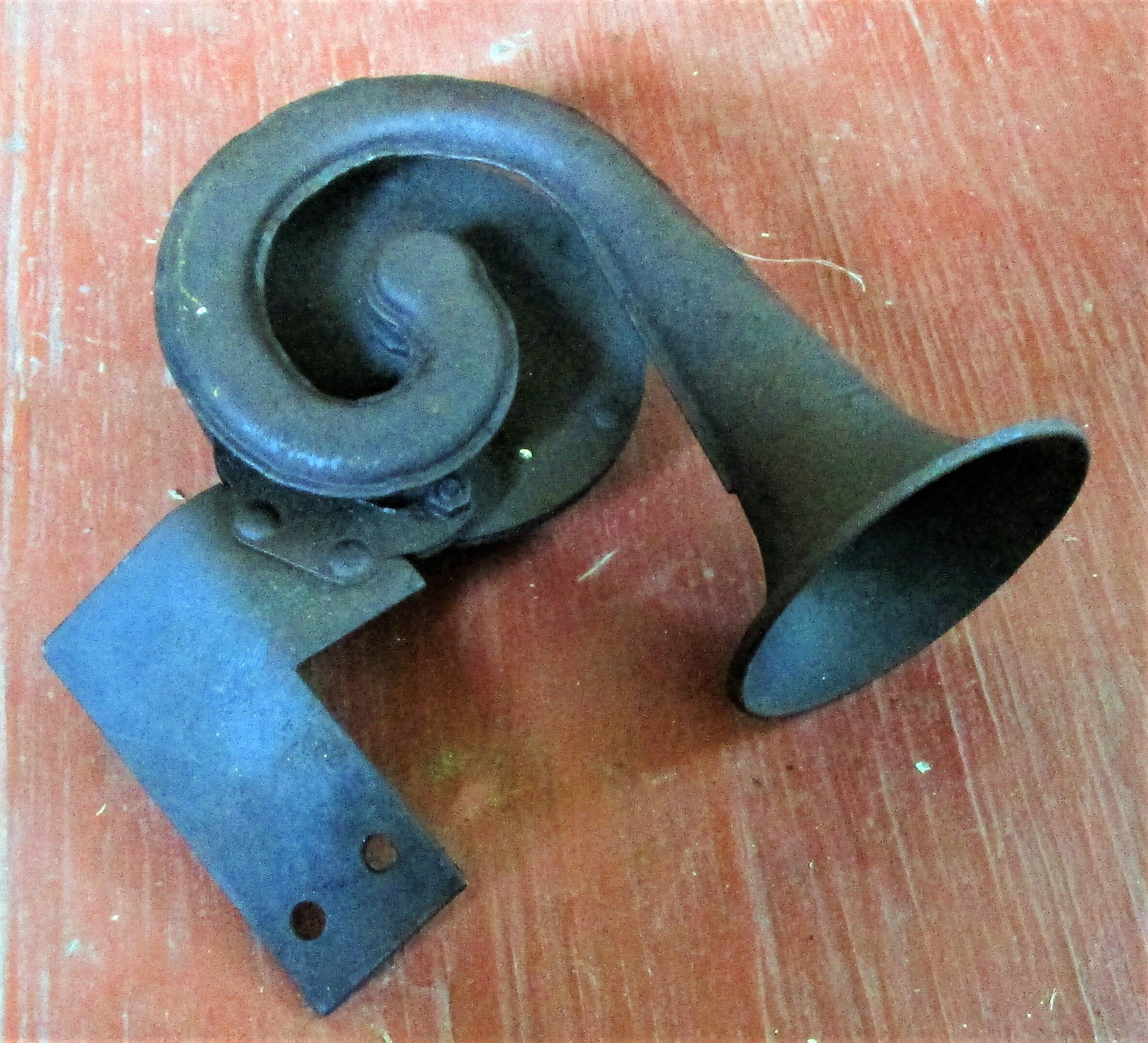 Antique Car Horn / French Horn Shaped / | Etsy