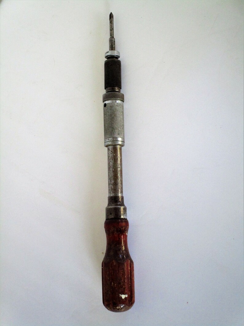 Ratcheting Screwdriver / Vintage / Craftsman / USA / 18 Etsy