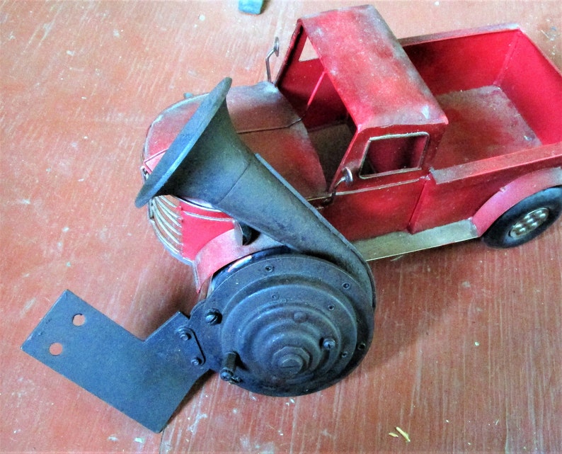 Antique Car Horn / French Horn Shaped / | Etsy