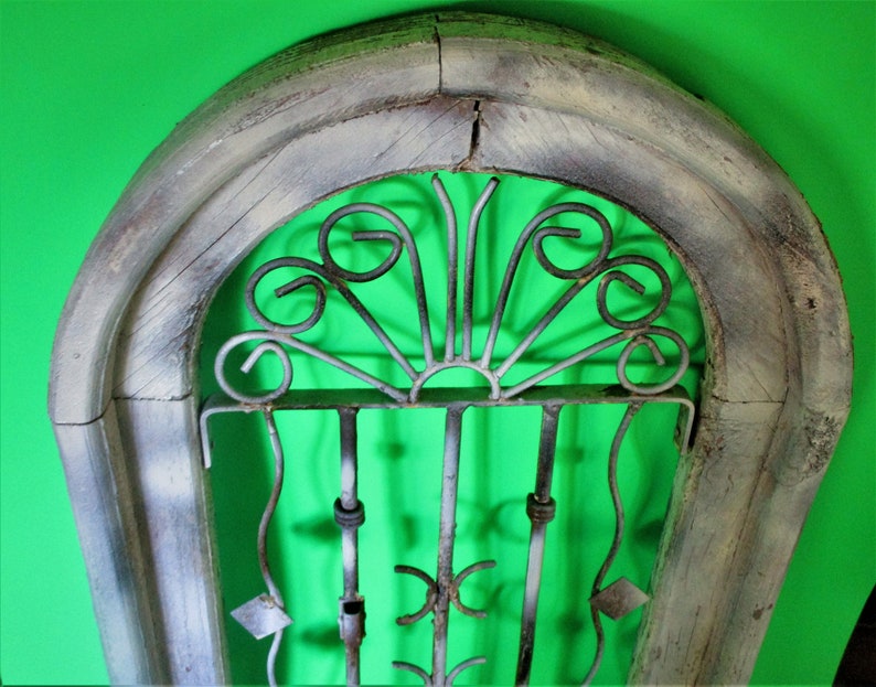 Cathedral Arch Wall Art / Rustic Wood and Metal / Farmhouse Etsy