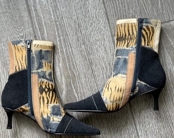 Vintage patchwork Amanda schoenen