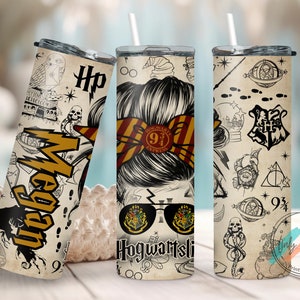 Personalized HP Wizarding World 20oz Skinny Tumbler