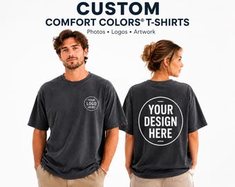 Custom Logo Shirt, Business Logo Shirt, Personalized Logo Design, Bulk Order Team Shirts, Small Business Gift, Custom Work Shirt