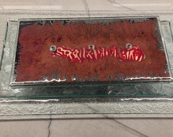 Charlton Glassworks 3 Wick Oil Lamp Set -- Fire & Ice 3 Wick Oil Lamp