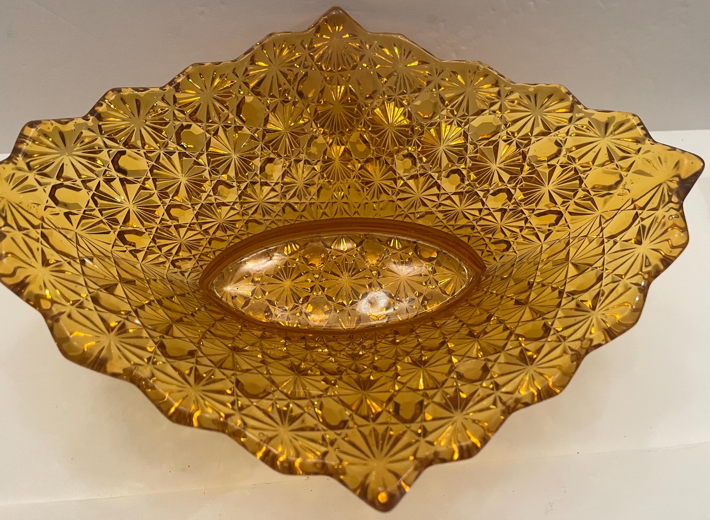 Fenton Daisy and Button Bowl - Etsy