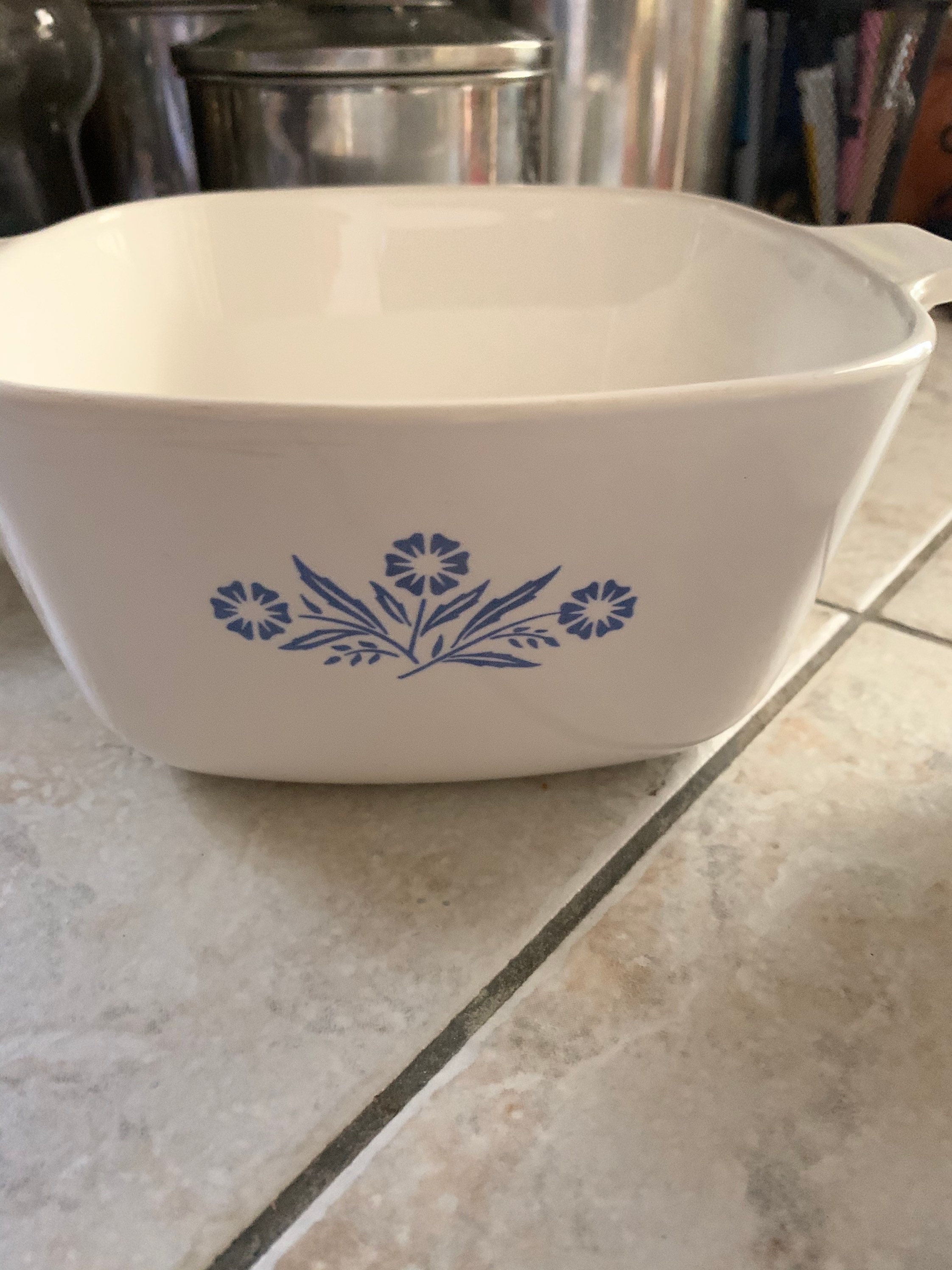 Pyrex CornFlower Blue 1 1/2 qt w/top Etsy