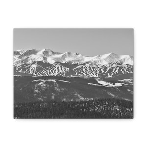 Breckenridge Ski Resort Canvas Print