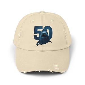 Distressed Cotton Twill Cap: Unisex Vintage Style
