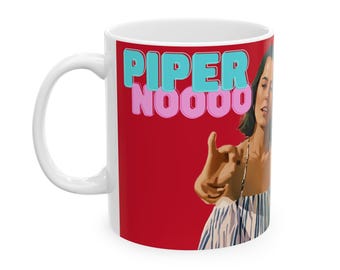 The White Lotus Collection Piper Nooo mug
