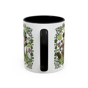 St. Patrick's Mickey Mouse Mug Accent Coffee Mug (11,15oz) | Irish Shamrock Tea Cup image 5