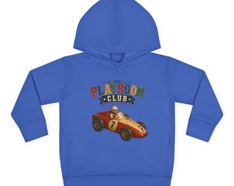 Playroom Club Racing Car Toddler Hoodie | Kids Character Pullover