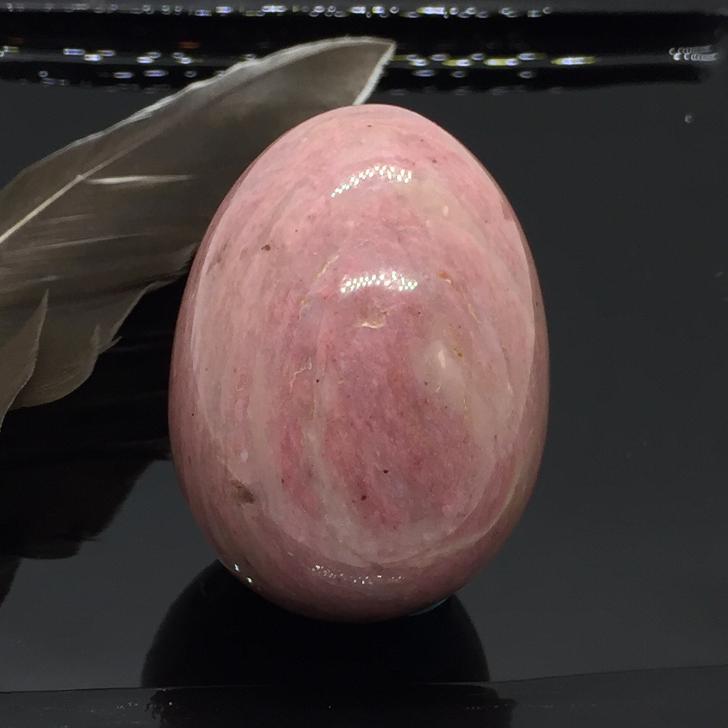 Natural hand carved Gemstone Eggs Mystery Crystals variety and sizes