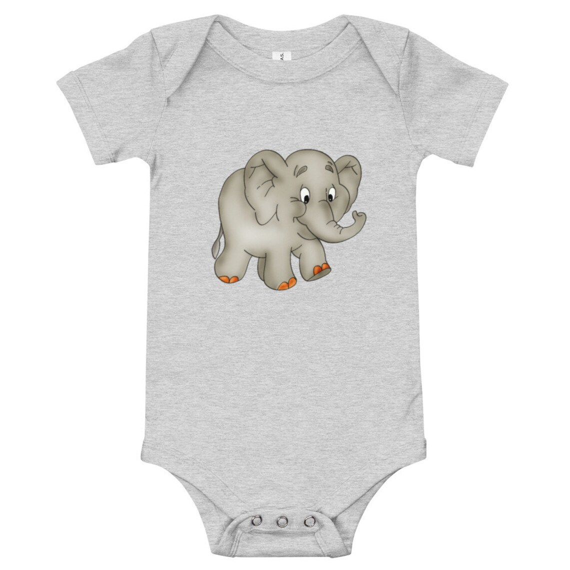 Elephant Baby onesie Etsy